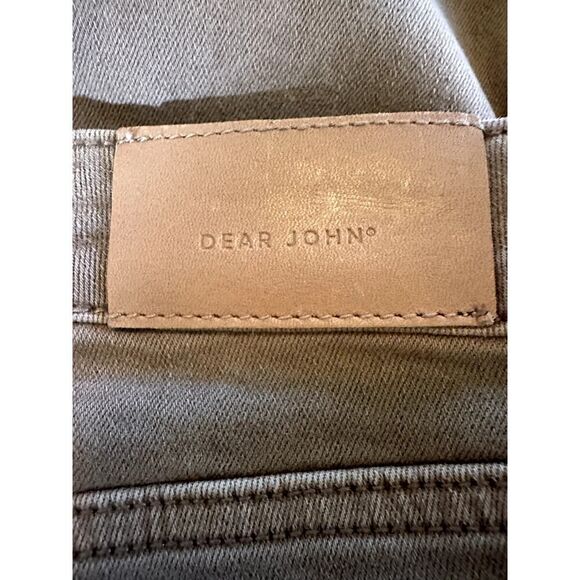 DEAR JOHN Women's Gisele Skinny Ankle Denim Jeans Brown/Butterscotch Size 33 - Picture 7 of 12